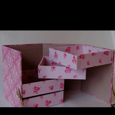 カルトナージュ｜アコーディオンボックス