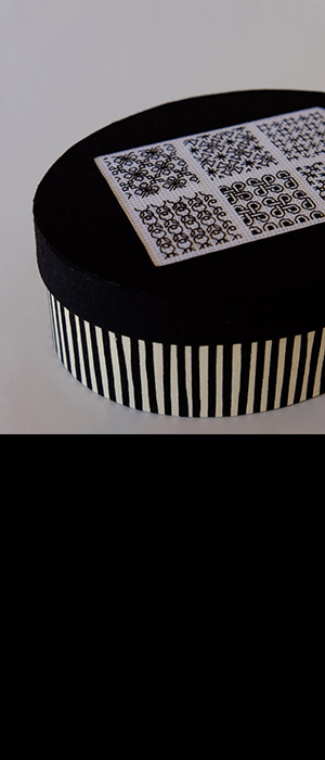 カルトナージュ｜丸箱