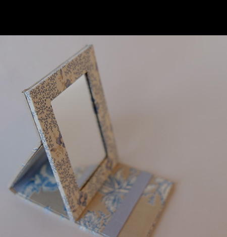 カルトナージュ｜鏡｜ミラー